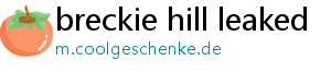 breckie hill leaked