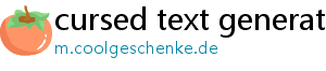 cursed text generator