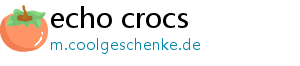 echo crocs