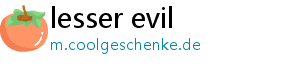 lesser evil